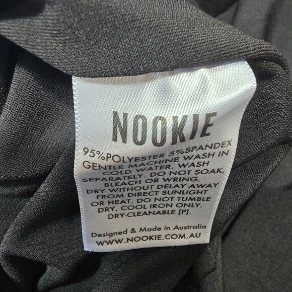 Nookie Jasmine One Shoulder Gown in Black - Picture 7 of 14